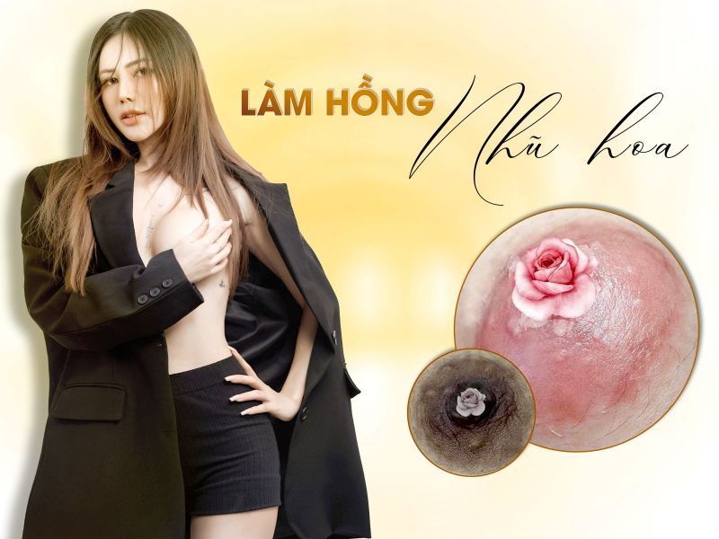 Làm Hồng Nhũ Hoa Bằng Laser